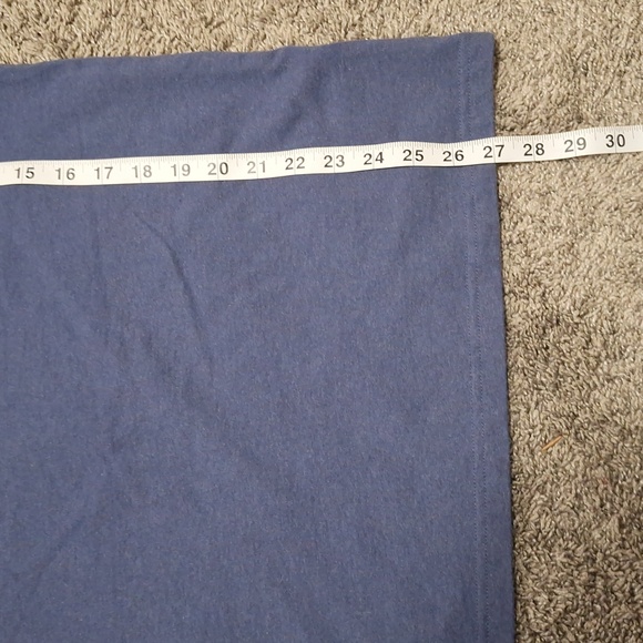 Patagonia "Live Simply"  recycled cotton pullover t-shirt work wear - S - blue - Picture 5 of 6